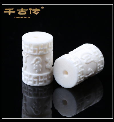 古鼎牦牛骨珠 指尖流转的雪域禅意与文化传承